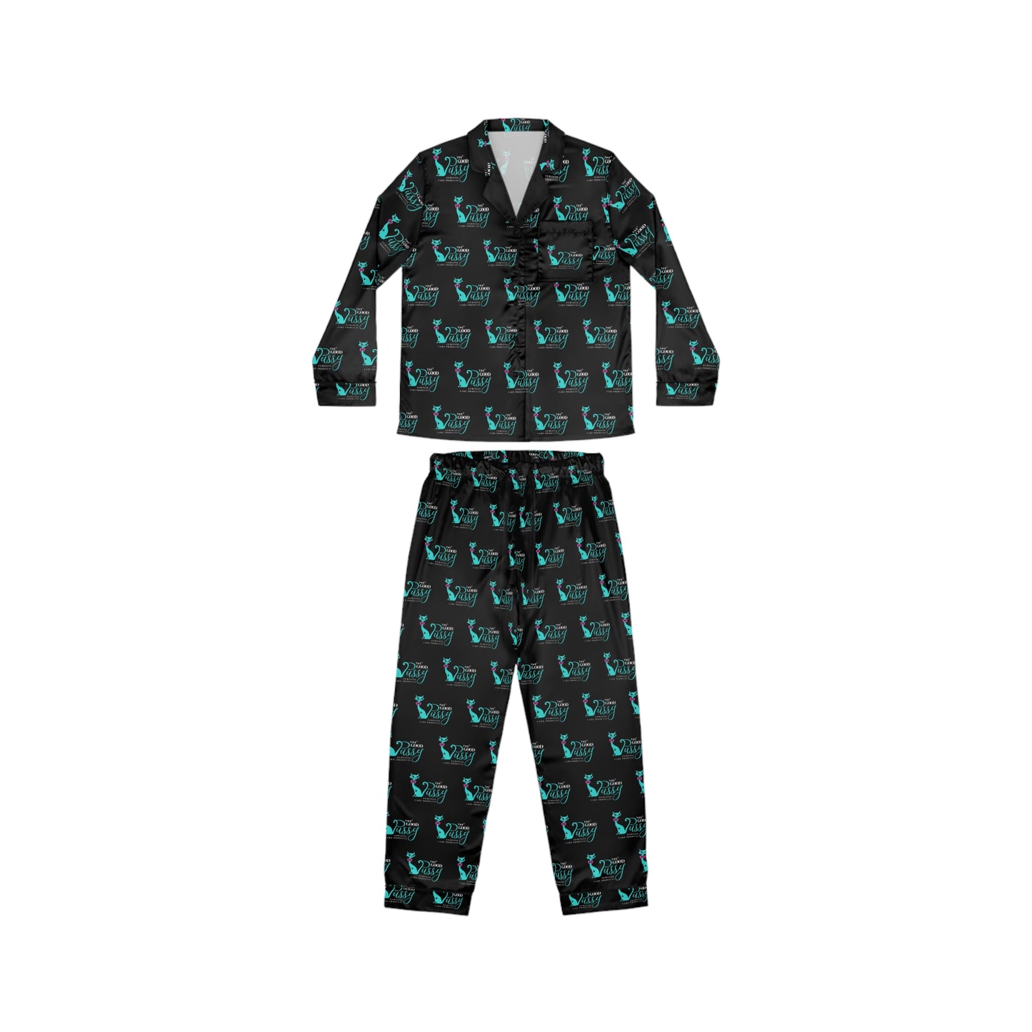 Silqui Smooth Kitty Pajama Set