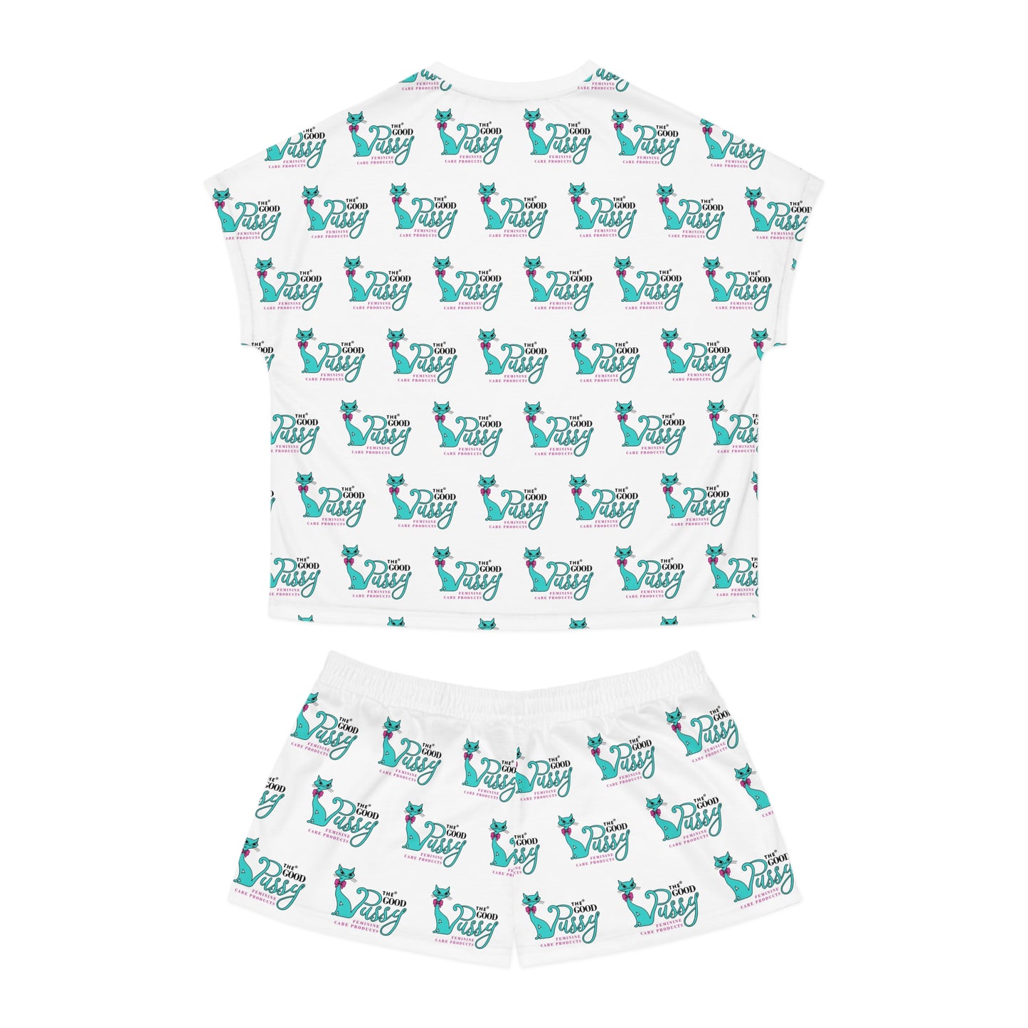 Soft Kitty-Kitty Pajama Short Set