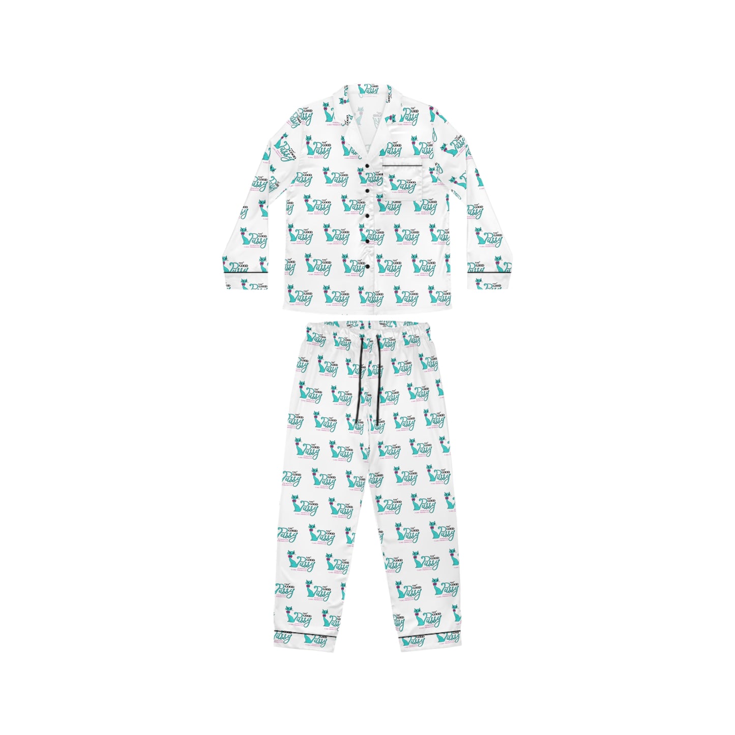 Silqui Smooth Kitty Pajama Set