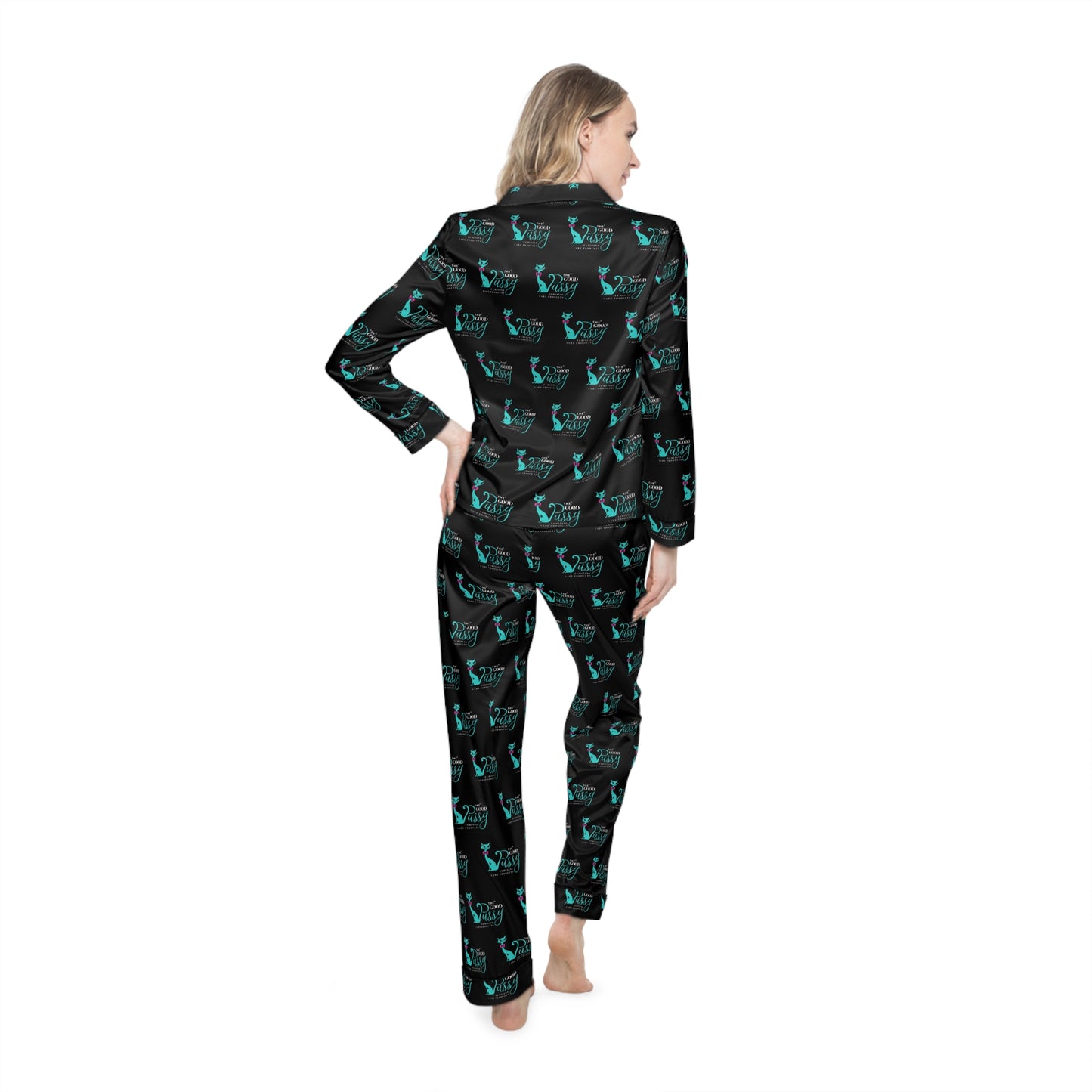 Silqui Smooth Kitty Pajama Set