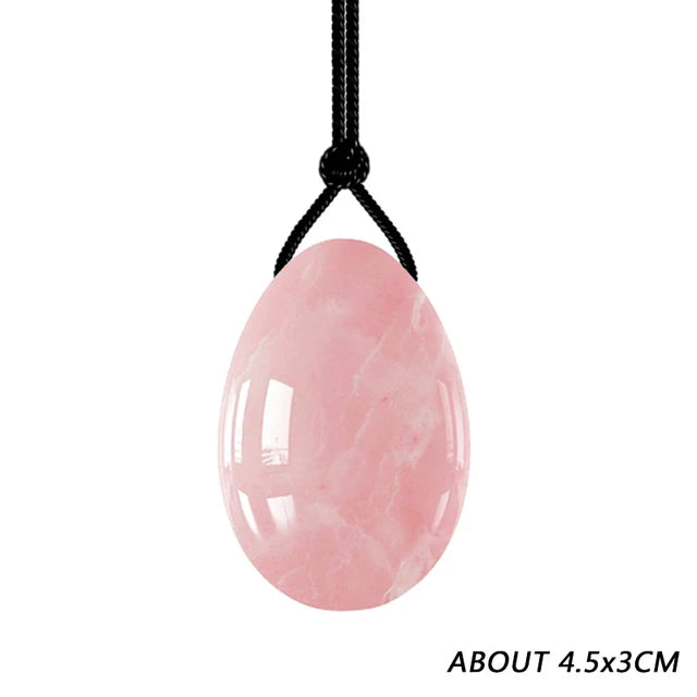 Rose Quartz Yoni Eggs – Kegel Exerciser & Vaginal Muscle Toner
