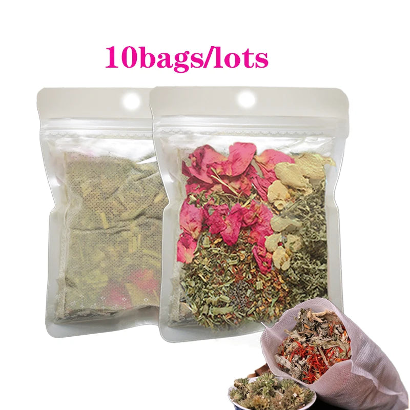 10-Pack Yoni Steam Herbs – Natural Vaginal Detox & Spa Treatment