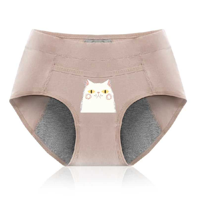 GP - Breathable Cotton Menstrual Panties - Leak Proof