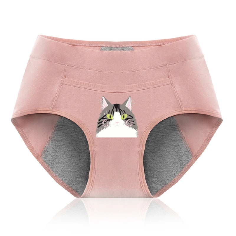 GP - Breathable Cotton Menstrual Panties - Leak Proof