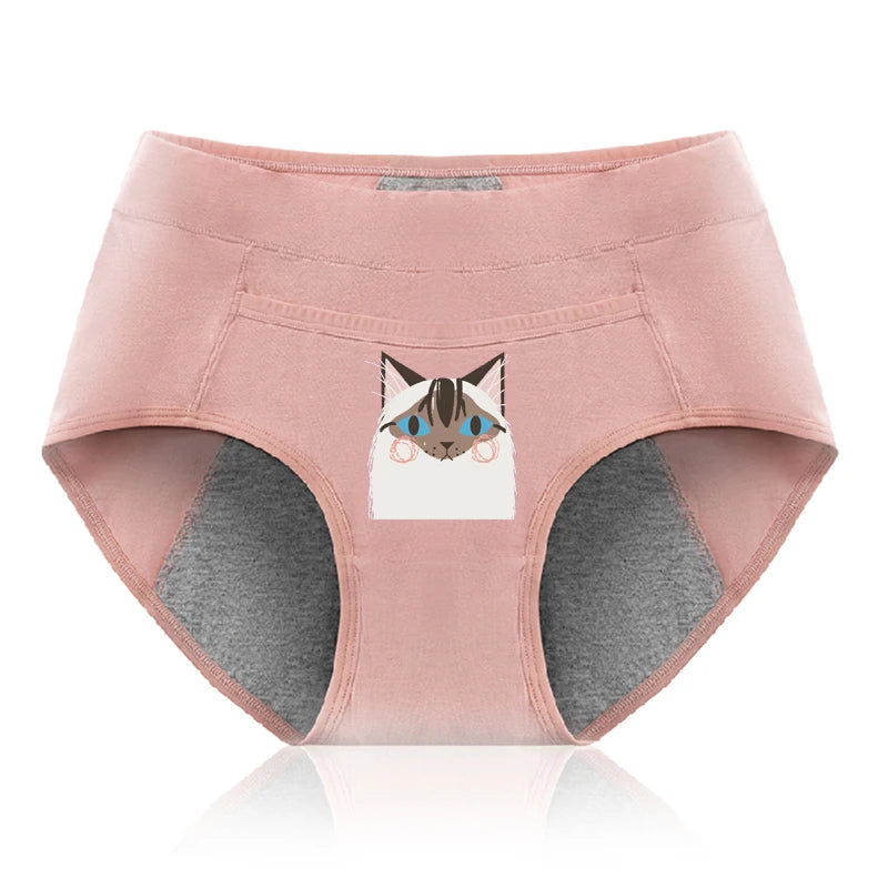 GP - Breathable Cotton Menstrual Panties - Leak Proof