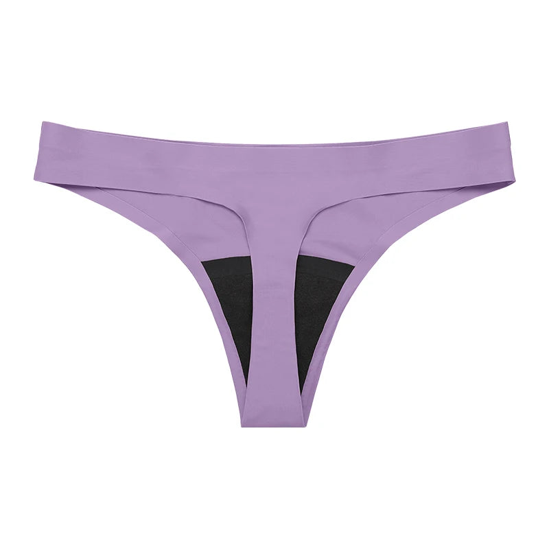 GP - Seamless Low-Waist Leakproof Period Thong