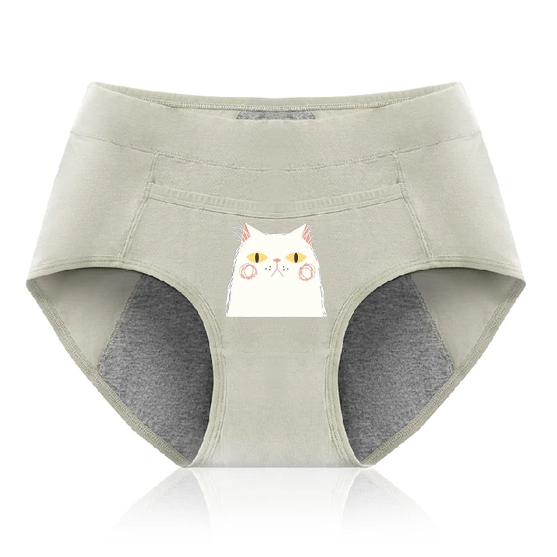 GP - Breathable Cotton Menstrual Panties - Leak Proof