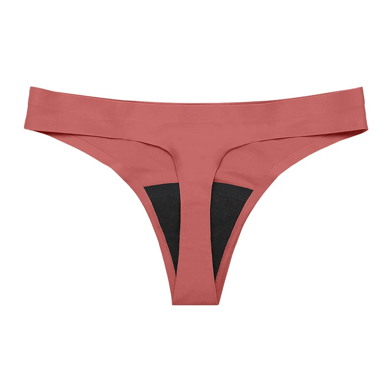 GP - Seamless Low-Waist Leakproof Period Thong