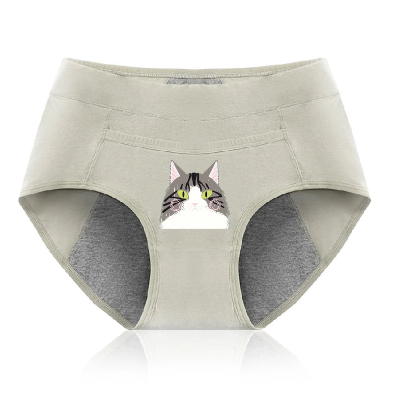 GP - Breathable Cotton Menstrual Panties - Leak Proof