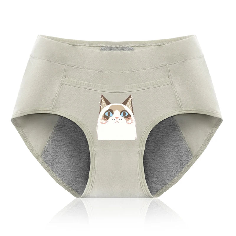 GP - Breathable Cotton Menstrual Panties - Leak Proof