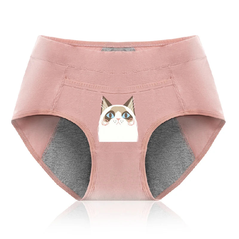GP - Breathable Cotton Menstrual Panties - Leak Proof
