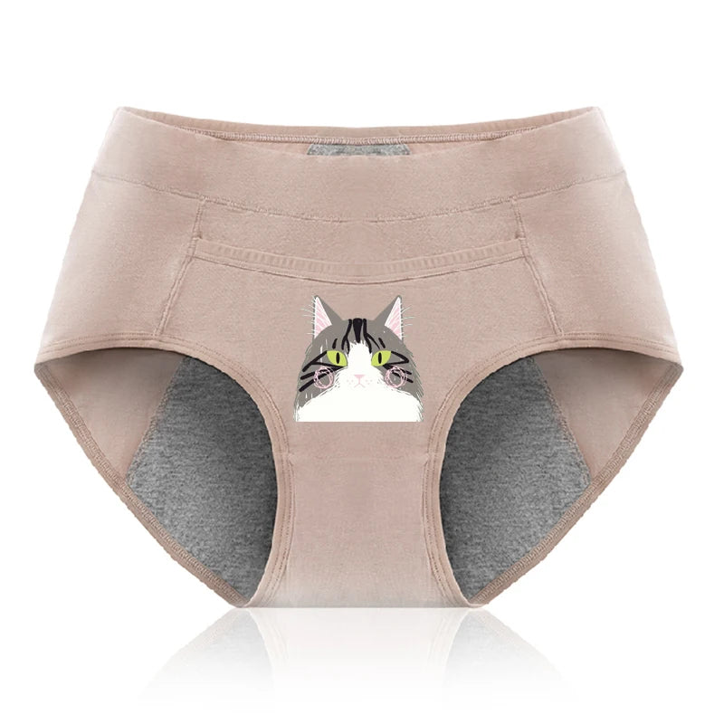 GP - Breathable Cotton Menstrual Panties - Leak Proof