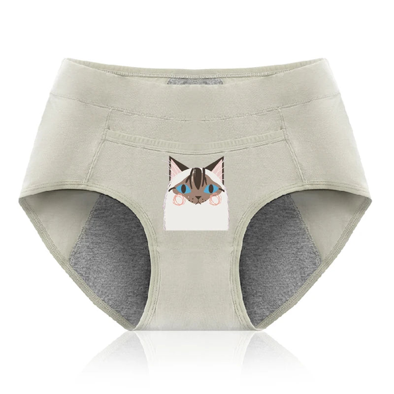 GP - Breathable Cotton Menstrual Panties - Leak Proof