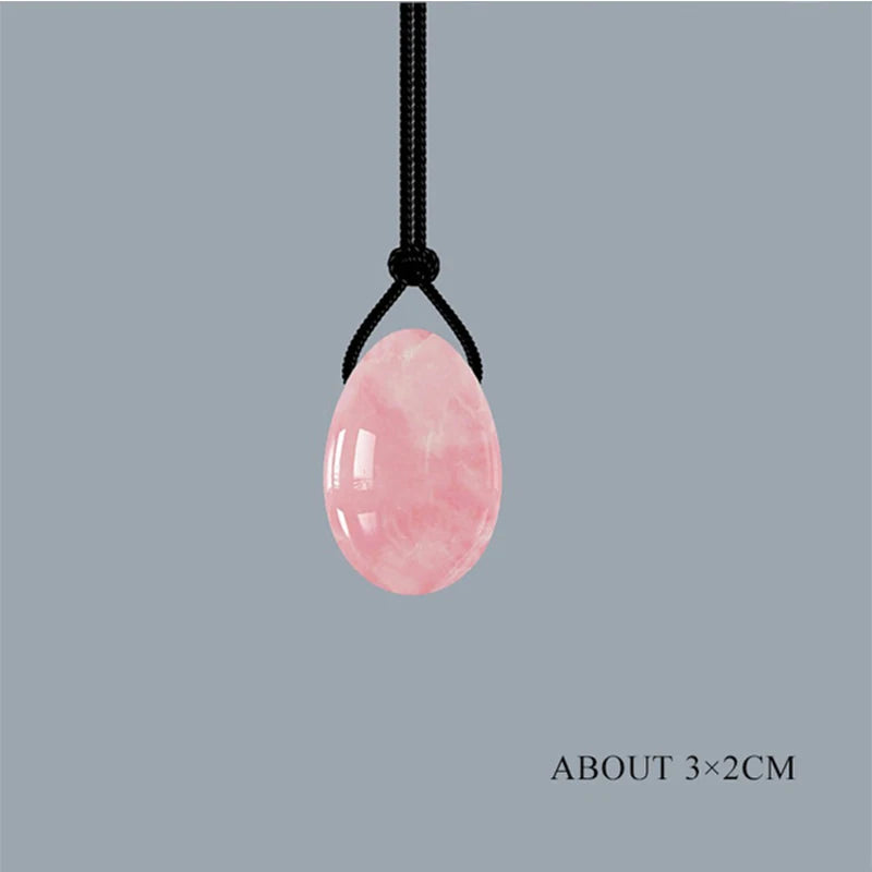 Rose Quartz Yoni Eggs – Kegel Exerciser & Vaginal Muscle Toner