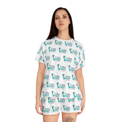 Soft Kitty-Kitty Pajama Short Set