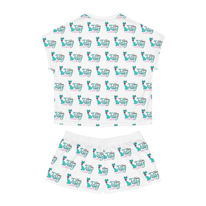 Soft Kitty-Kitty Pajama Short Set