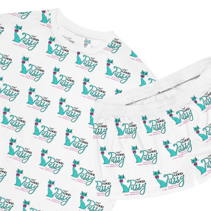 Soft Kitty-Kitty Pajama Short Set