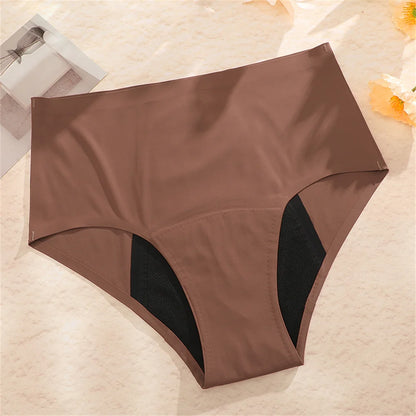 GP - Seamless High-Waist 4-Layer Protection Leakproof Period Briefs